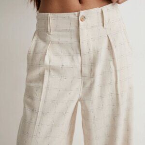 Madewell The Neale Straight-Leg Pant in Ghent Plaid